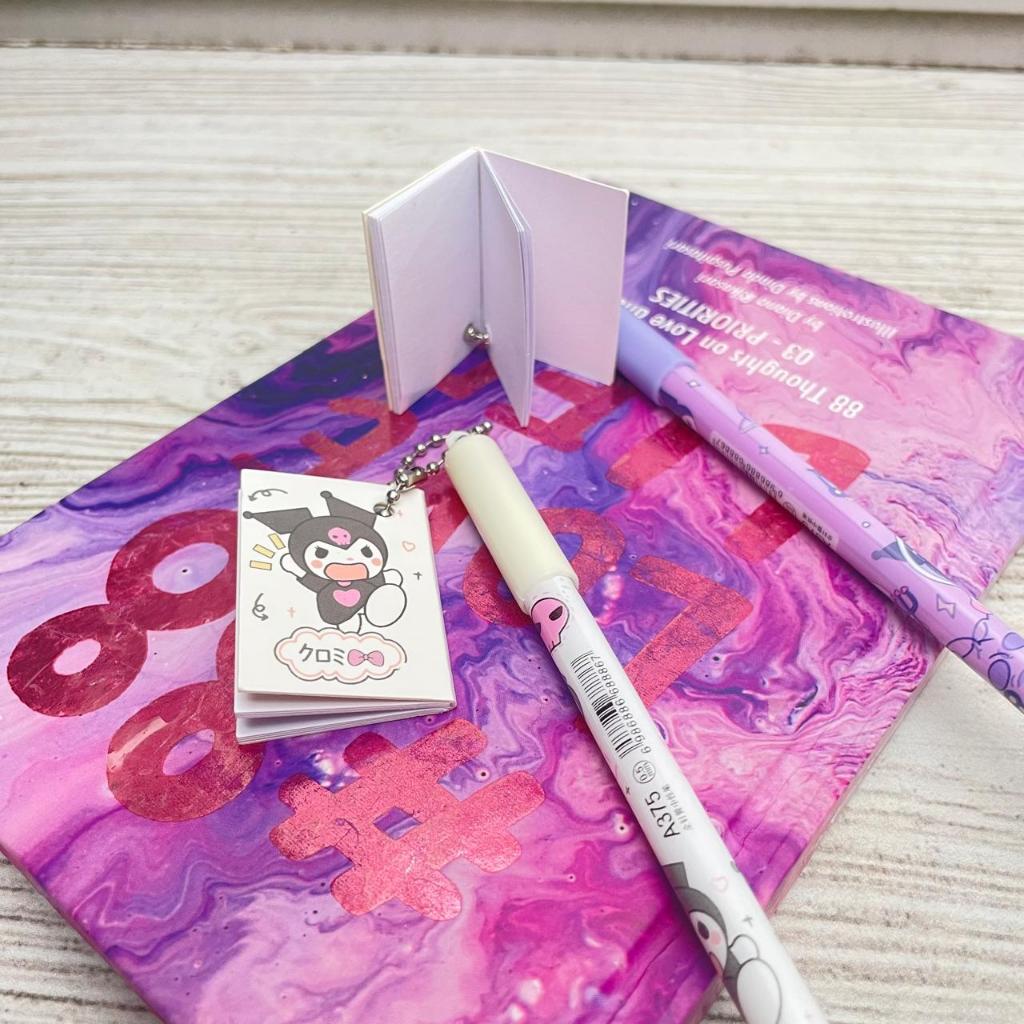 

PULPEN GANTUNGAN BUKU KUROMI pena lucu tinta hitam bisa COD pen imut keren pulpen unik atk kebutuhan anak sekolah termurah import