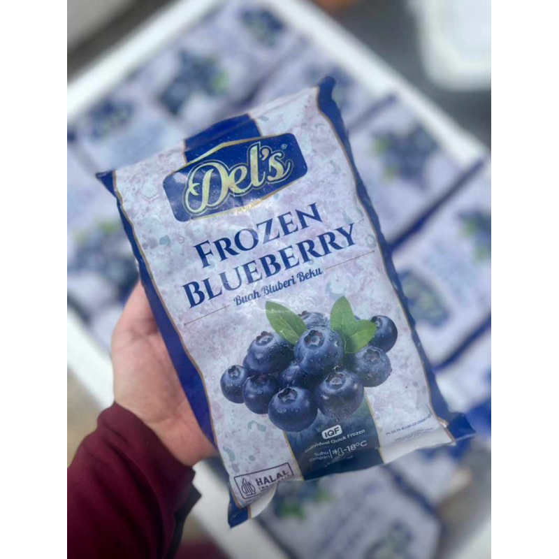 

DEL'S Blueberry Beku -+ 500 Gram