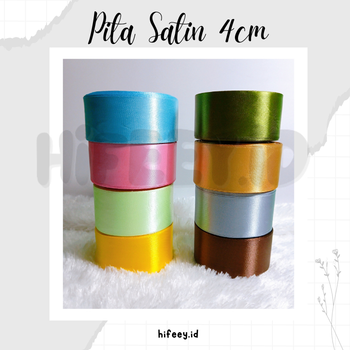 PITA SATIN 4 CM | 1,5 INCH (PER METER)