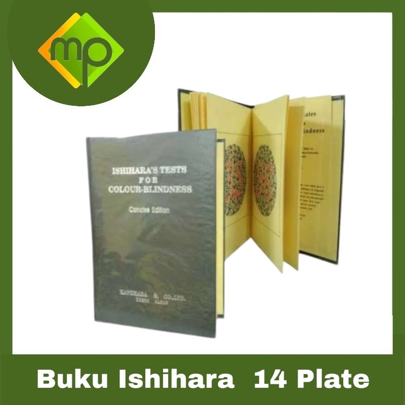 Buku Ishihara  Buku Tes Rabun Buta Warna Isihara ishihara 14 plate