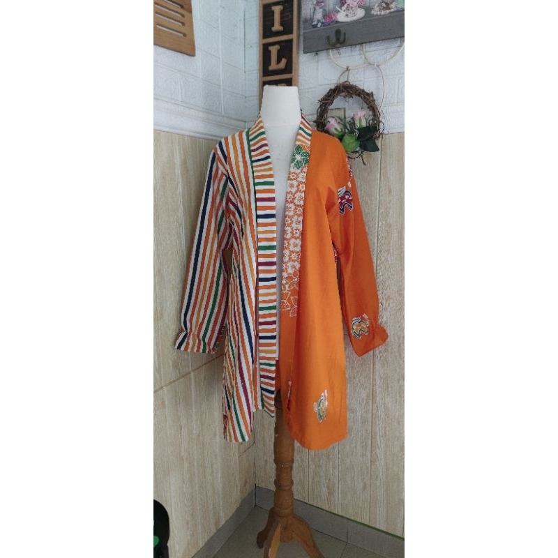 outer tunik batik gigi