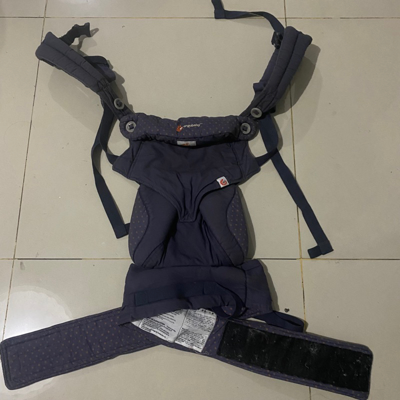 gendongan ergobaby 360 dusty blue PREMIUM