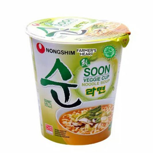 

NONGSHIM Soon Veggie Cup Noodle Soup 67gr