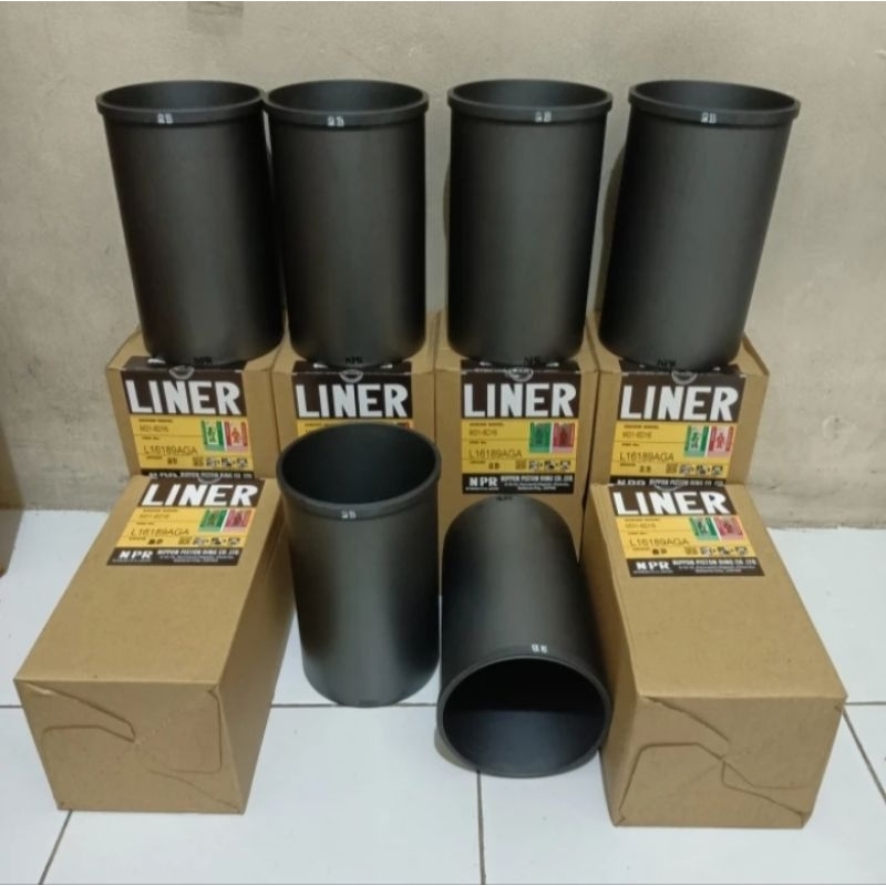 LINER BORING MITSUBISHI 6D16T BIBIR NONJOL NPR TIPE 2B ME072570BARANG READY STOK YA BOSKU SILAHKAN D