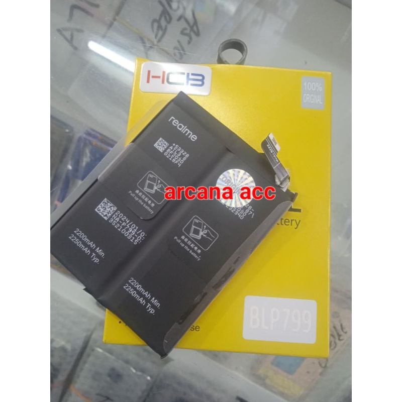 Battery baterai Realme 7 PRO Realme X3 PRO Realme X7 PRO Realme Narzo 20 Pro BLP799 ORII ASLII