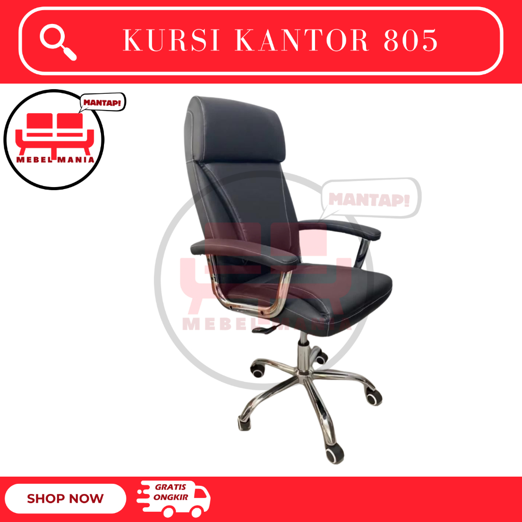 kursi manager 805 - Kursi direktur - Kursi Boss - Kursi Manager -  Kursi Direktur -  Kursi Kantor- k