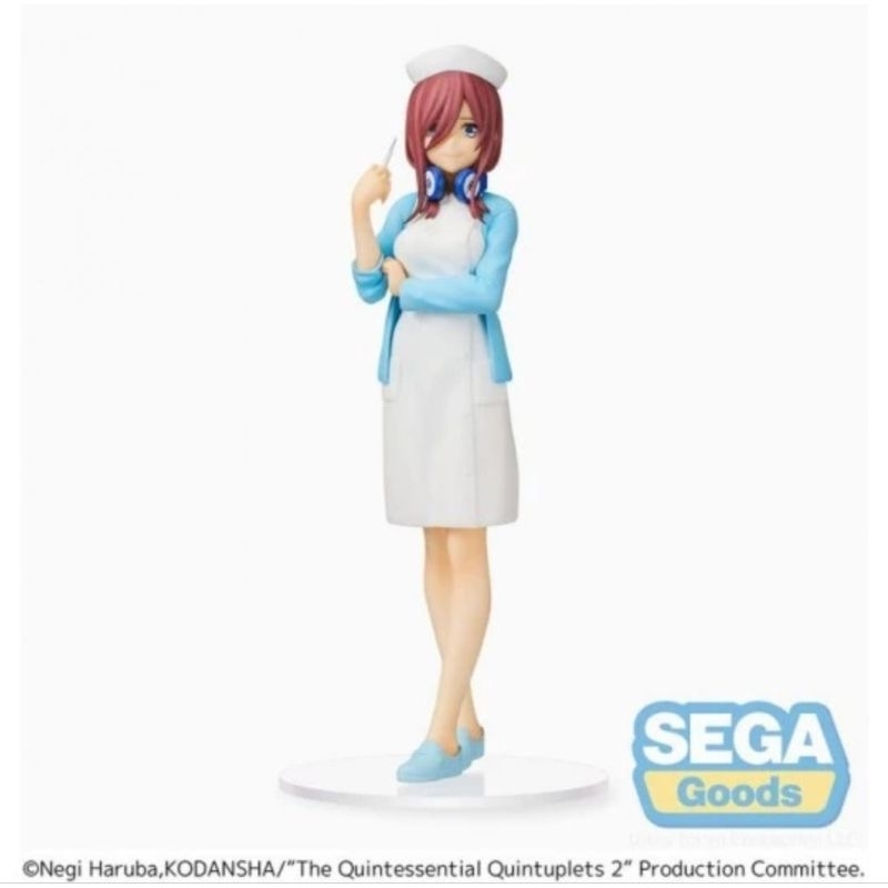 Sega Super Premium Figure SPM Miku Nakano Nurse ver.