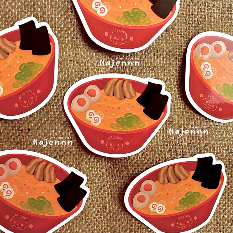 

Ramen | NDCS008 | Die Cut Sticker | Sticker Vinyl | 8 cm | Waterproof Sticker | Cute Sticker | Journal Sticker | Deco Sticker | Sticker Flakes | Sticker Laptop | Sticker Lucu | Sticker Tahan Air | Sticker Gemas | Sticker Anak | Najennn Sticker |