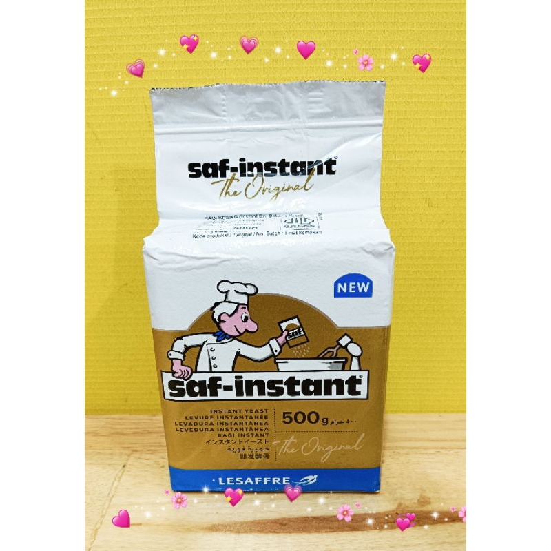 

RAGI SAF INSTANT GOLD 500GR/ RAGI BERLOGO HALAL/PENGEMBANG MAKAN