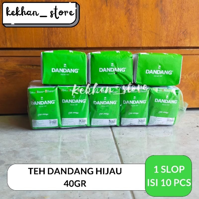 

Teh Dandang Hijau Tubruk| per slop isi 10pcs