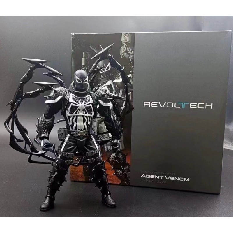 action figure revoltech agent venom