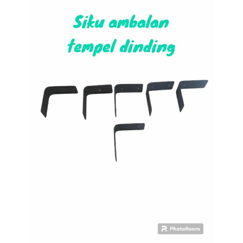 plat siku L besi penyangga