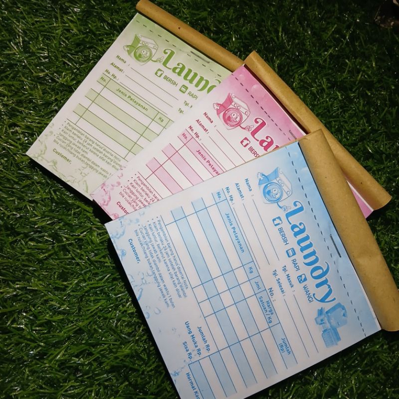 

NOTA LONDRY MINI 3 PLAY ISI 150 LEMBAR 50 SET UKURAN 1/6 10.5X10.5 READY STOK