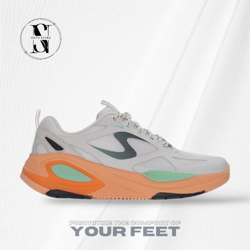 Sepatu Sneakers Pria SKECHERS FUTURE SPORT - Natural