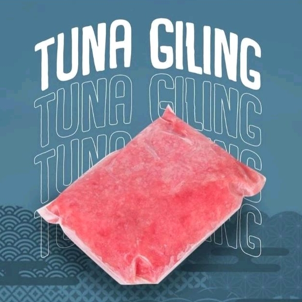 

TUNA GILING 250GR IKAN SEGAR TIDAK FROZEN FRESH MINCED TUNA FISH GROUND CACAH