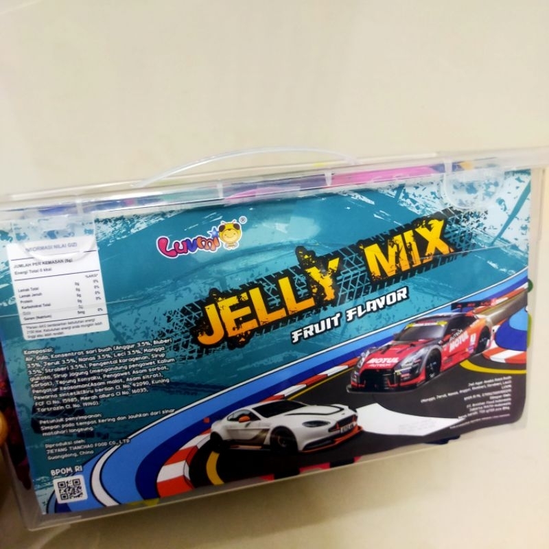 

Luvmi Jelly Bentuk Mobil (1 pack = 120 pcs)