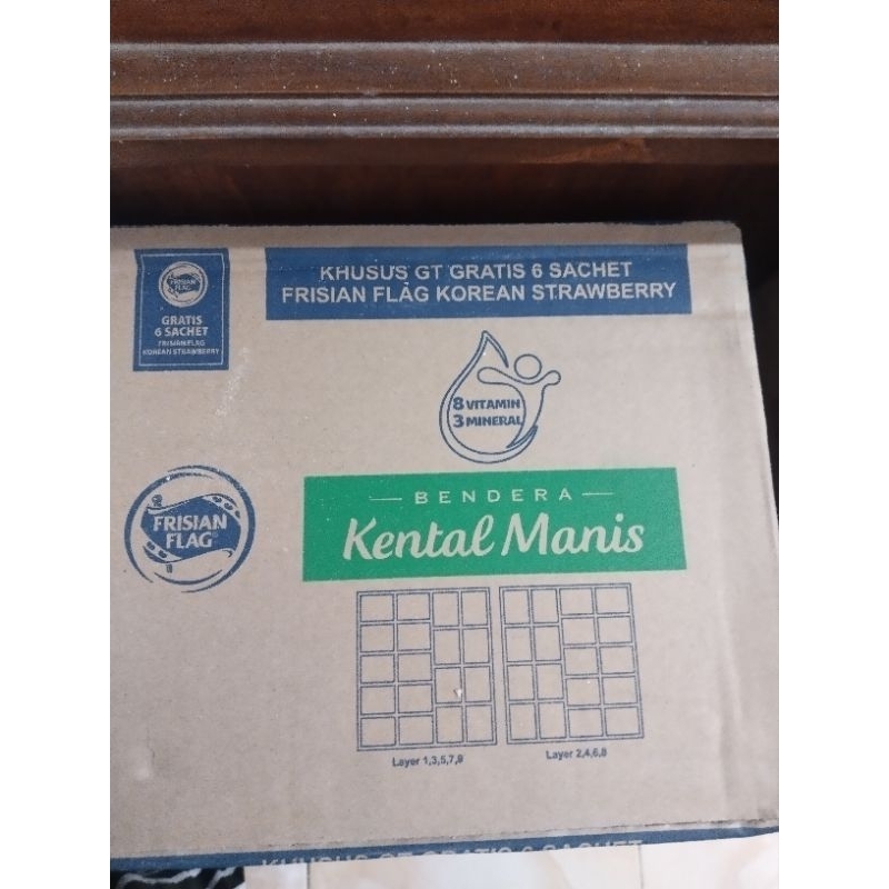 

Frisian Flag Kental Manis 1 karton