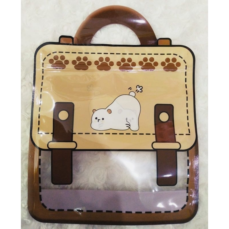 

pouch snack zip kantong ultah motif lucu