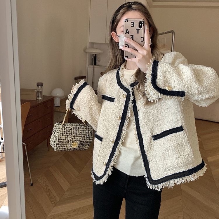 yikoo-Korea lengan panjang jakets wanita outerwear winter coat