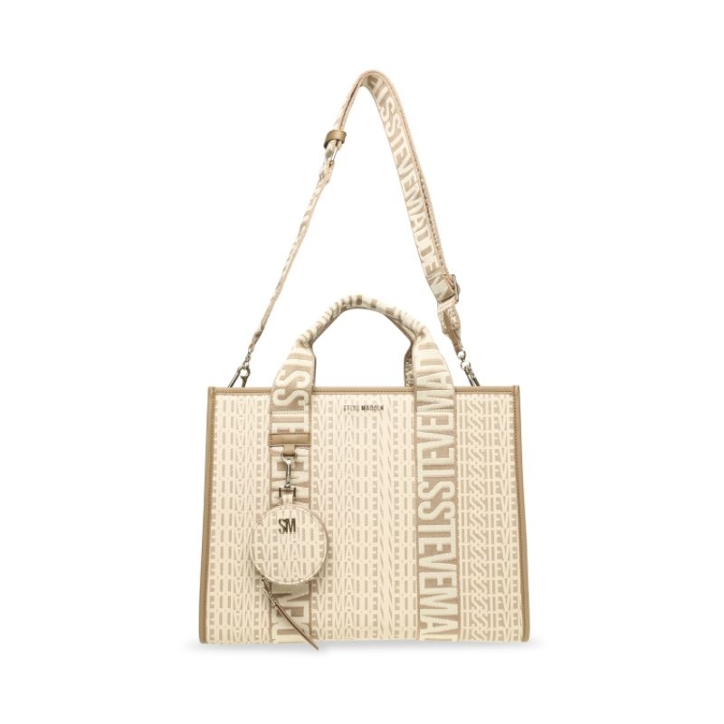 STEVE MADDEN Boptic Tote Bag Multi Pouch