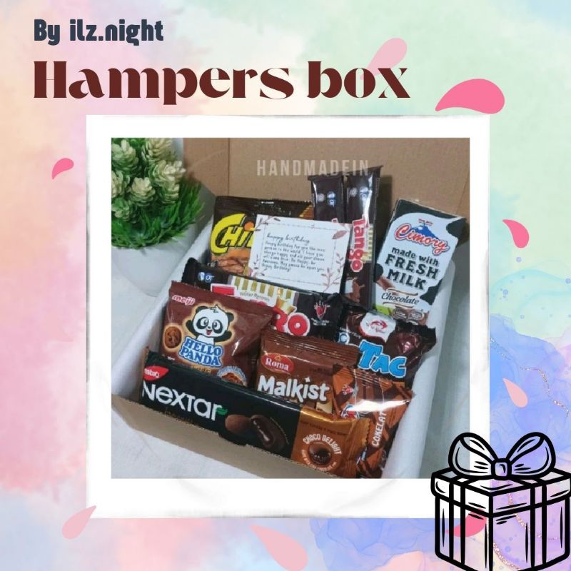 

HAMPERS GIFT HADIAH SNACK UNTUK WISUDA SEMPRO SIDANG ULANG TAHUN