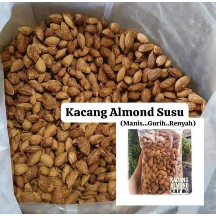 

Kacang Almond Panggang 500Gr