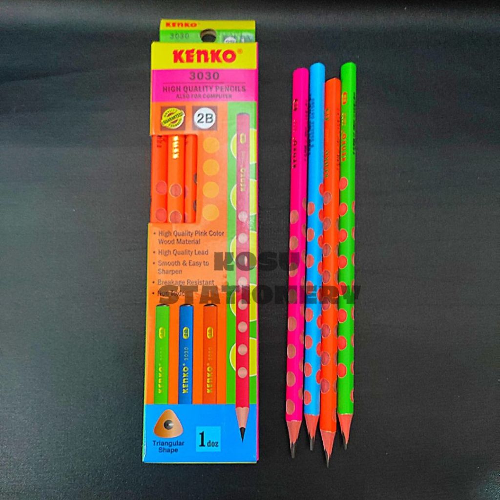 

PENSIL / PENCIL KENKO 3030 2B (12pcs)