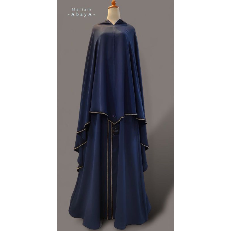 Nigoya Syar'i - Gamis Syari Mariam Abaya Material Mazen Import Original Haji Umroh