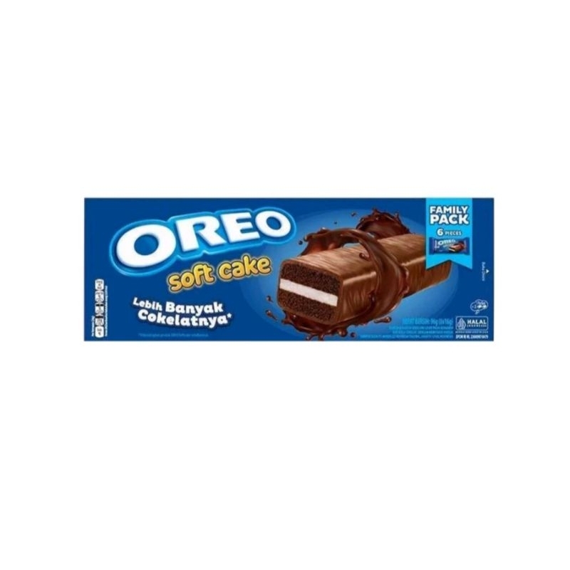 

Oreo Soft Cake Family Pack 6pcs x 16g Box