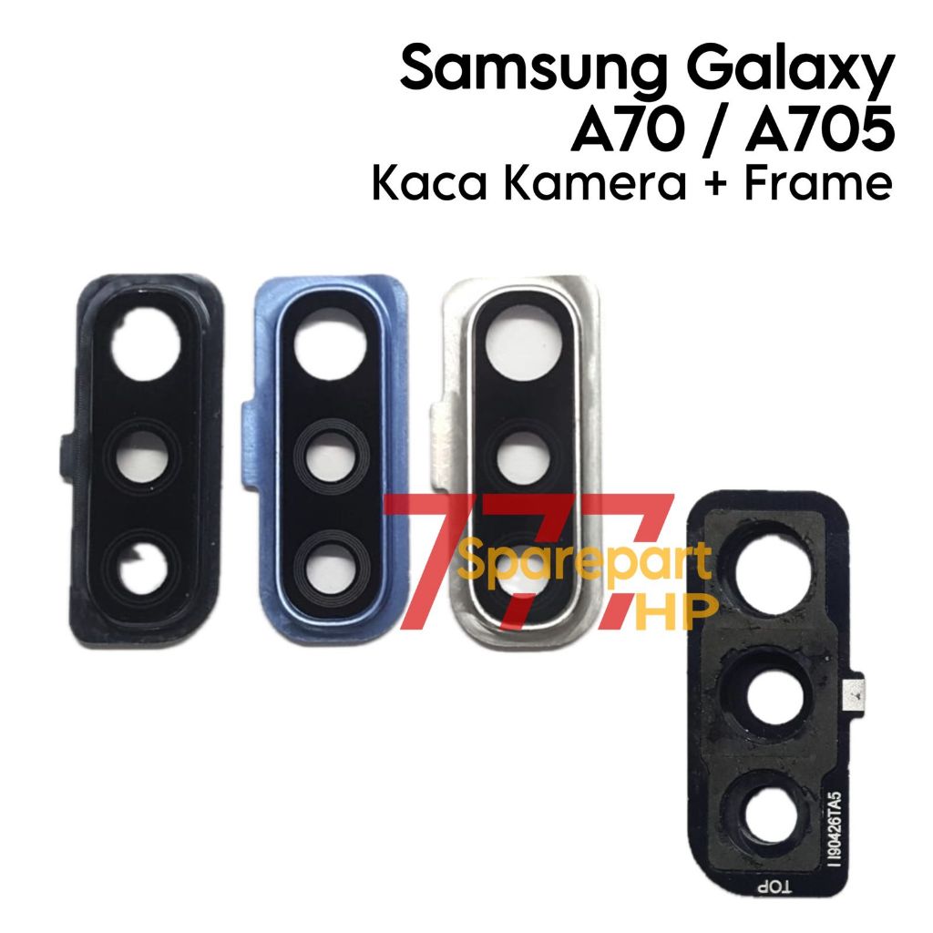 Kaca lensa Kamera Belakang Samsung Galaxy A70 / A705 / SM-A705F / SM-A705FN / SM-A705GM / SM-A705MN 