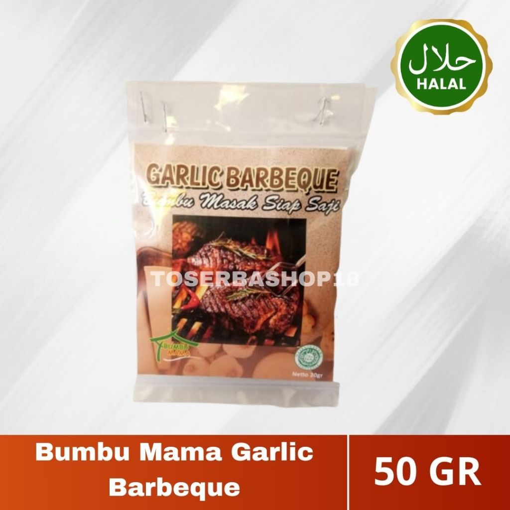 

Bumbu Masak / Bumbu Mama Garlic Barbeque 50gr