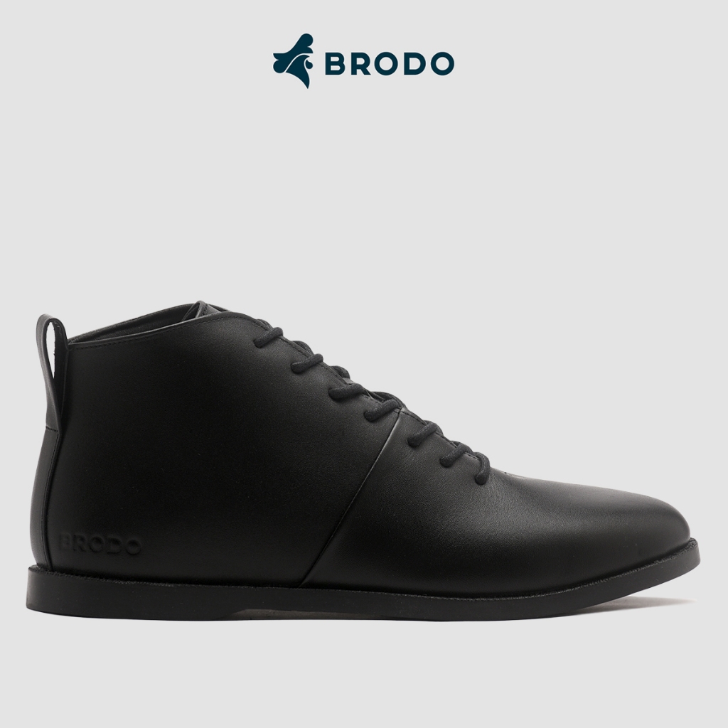 BRODO Aceh - Sepatu Signore Full Black