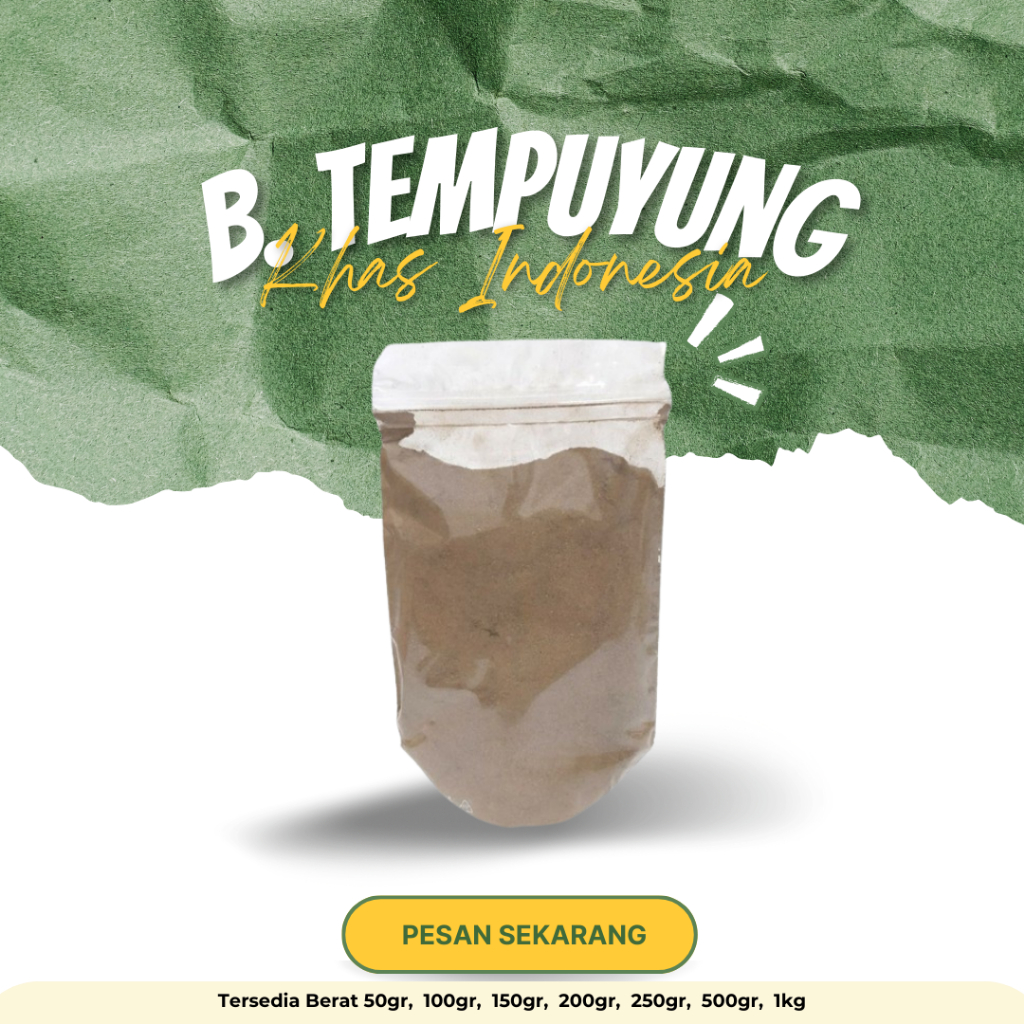 

SERBUK BUBUK HERBAL ALAMI TEMPUYUNG