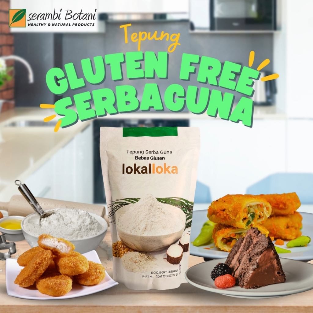 

Tepung Gluten Free Bumbu Serba Guna Lokalloka