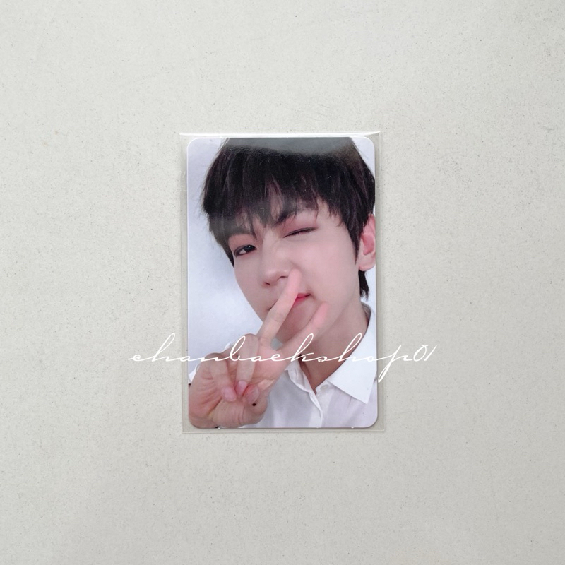 BAEKHYUN PHOTOCARD SUMMER VACATION FANMEET CBX