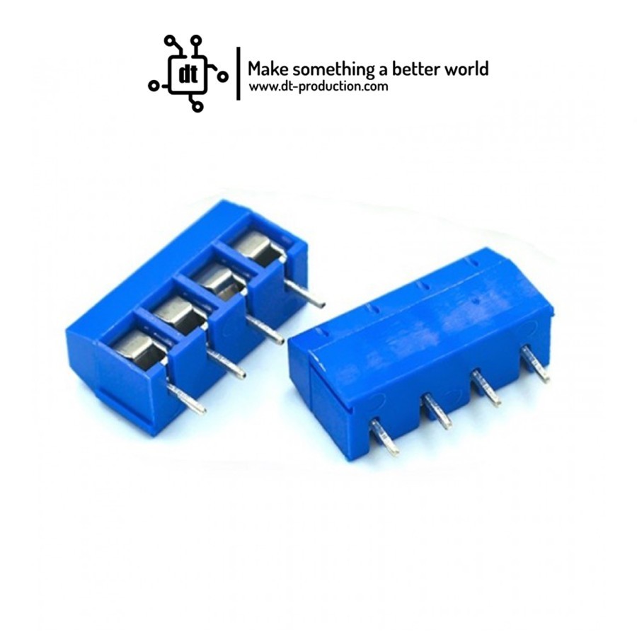 Terminal Block 4 Pin KF301 4p Screw PCB