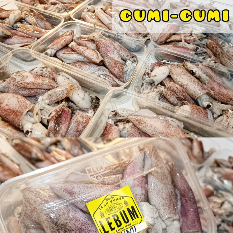 

(Ready Balikpapan) Cumi Cumi siap olah fresh frozen 450 gram