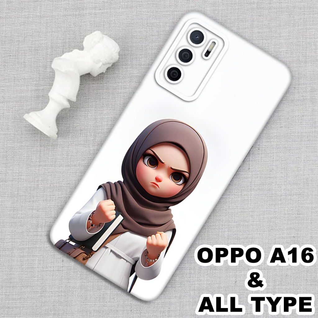 (GC23) Softcase karet Hp OPPO A16 | Case Cewe | Case OPPO A16 Silikon Tpu Pro Camera | Kesing OPPO A