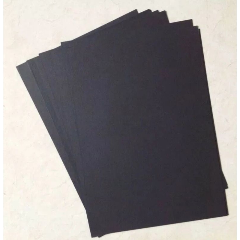 

Kertas HVS A4 70grm warna Hitam 50 lembar