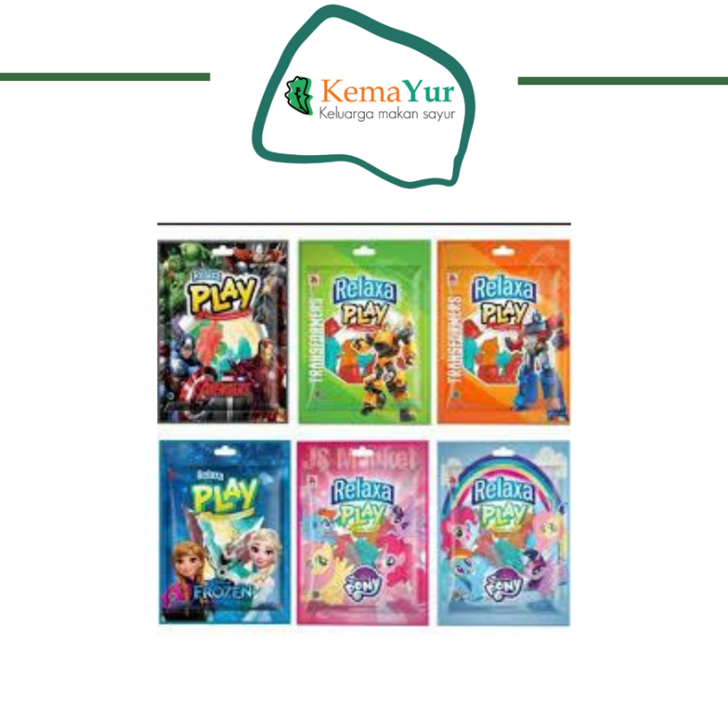 

RELAXA PLAY GUMMY CANDY [1 KOTAK = 12 PCS] / RELAXA CARS 3D CHEF 3D / RELAXA PLAY PERMEN JELI GUMMY