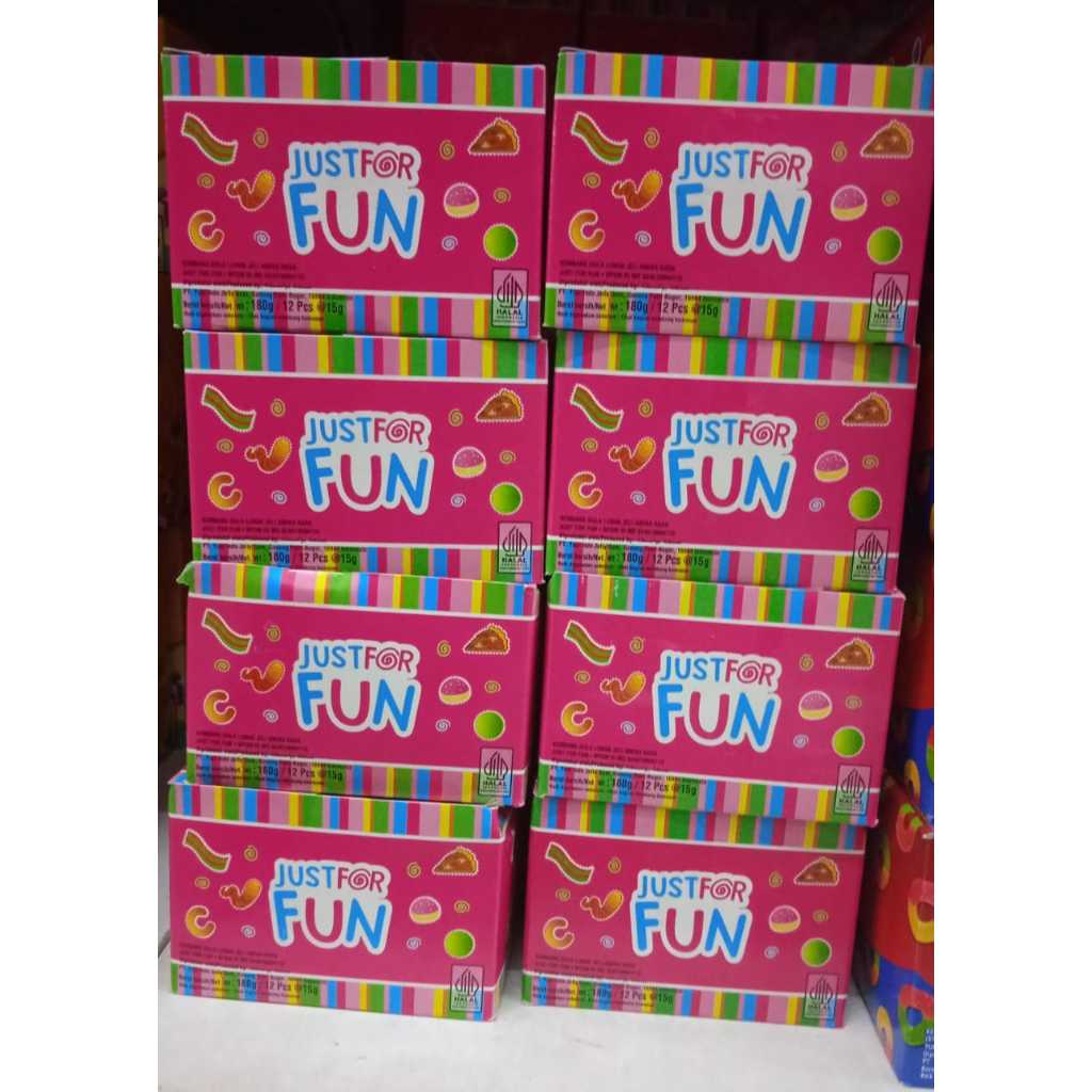 

YUPI JUST FOR FUN 12 sachet per box