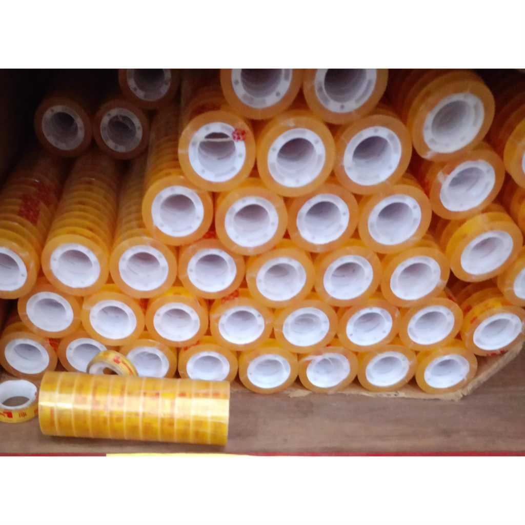 

Selotip Isolasi Bening Kecil Tebal Nachi 12mm x 10m (1PCS)