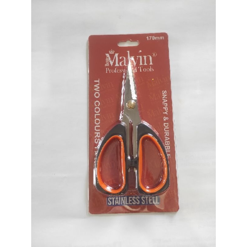 

Gunting Malvin Stainless Steel Kuat dan Tajam