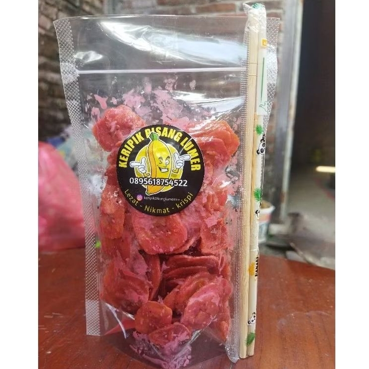 

KERIPIK PISANG LUMER FULL STRAWBERRY