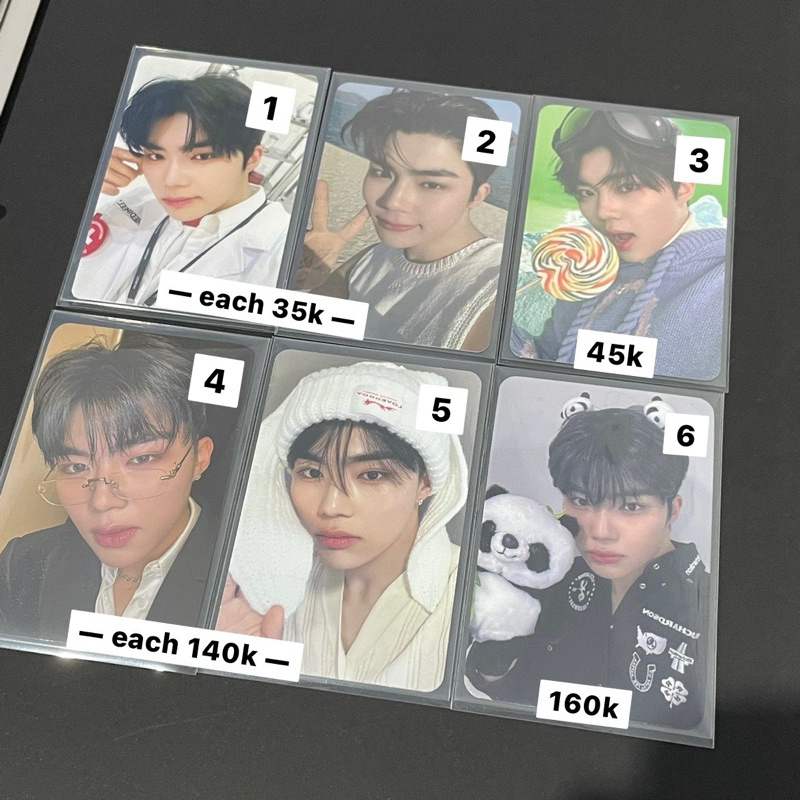 wts photocard park gunwook zerobaseone zb1 official pob ktown lollipop you had me in hello pob panda