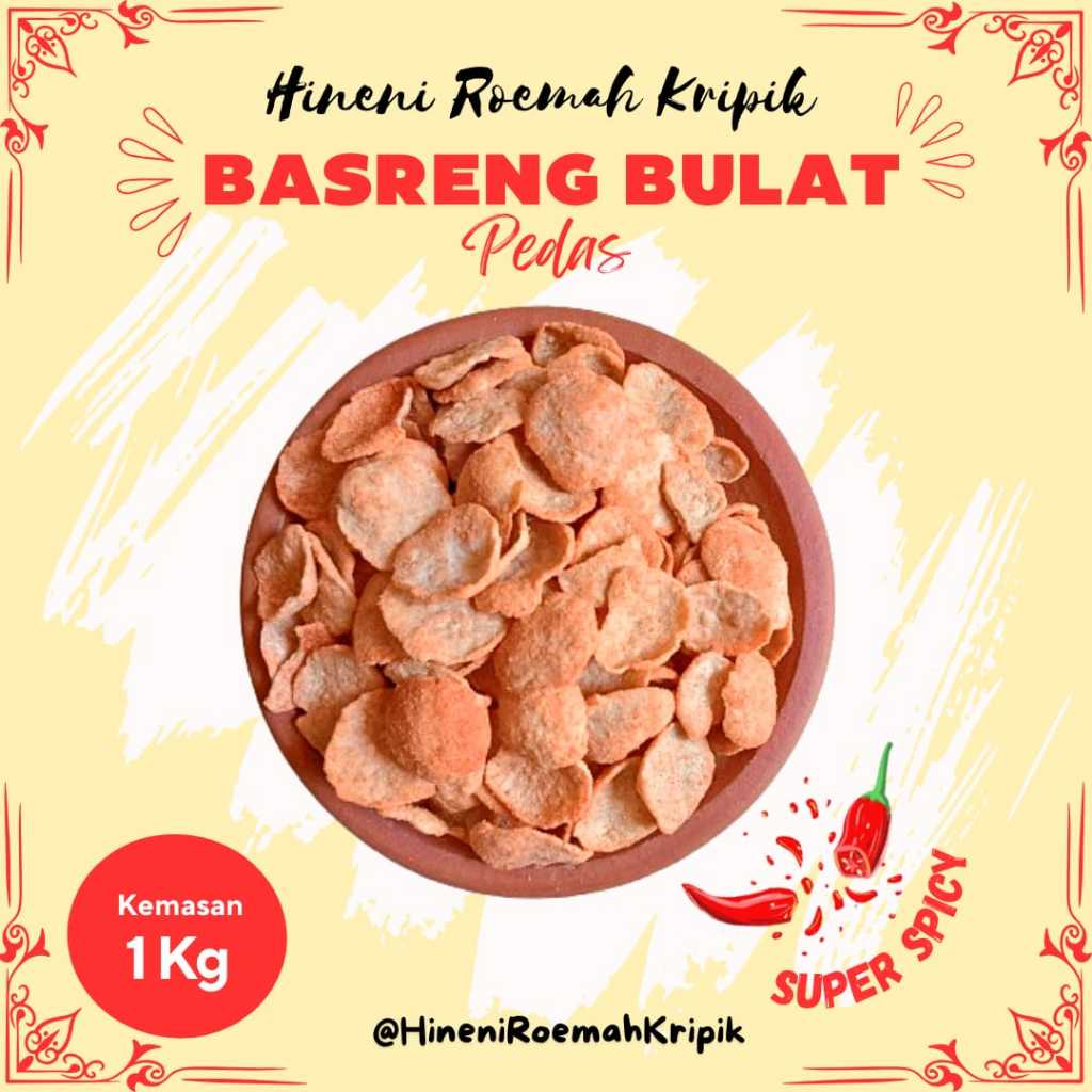 

basreng bakso goreng pedas 1kg