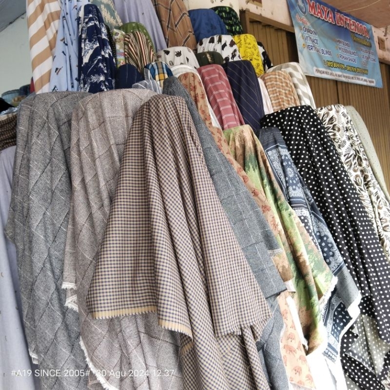 HARGA/0,5 | KAIN BABY CORDUROY / KAIN MOTIF / BAHAN GAMIS MOTIF PREMIUM / KAIN BLOUSE / KAIN TUNIK