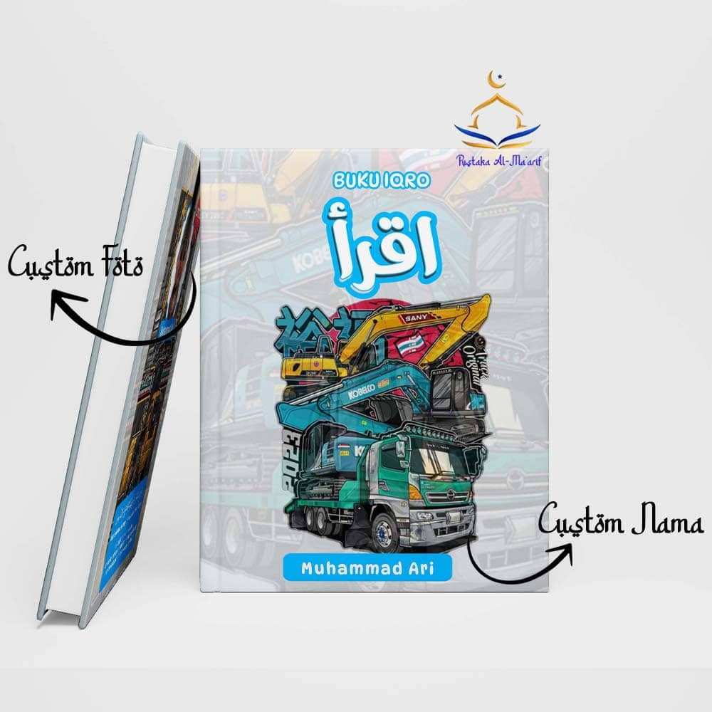 Iqro Milenial Custom Nama Dan Foto