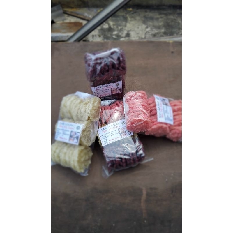 

wiw RENGGINANG MENTAH 100% KETAN ASLI HJ. SARI KHAS BOGOR ISI 30 PCS