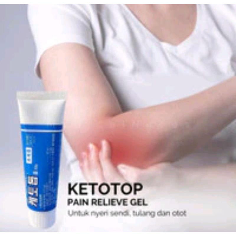 Ketotop gel (tanpa dus)exp.22/05/2025